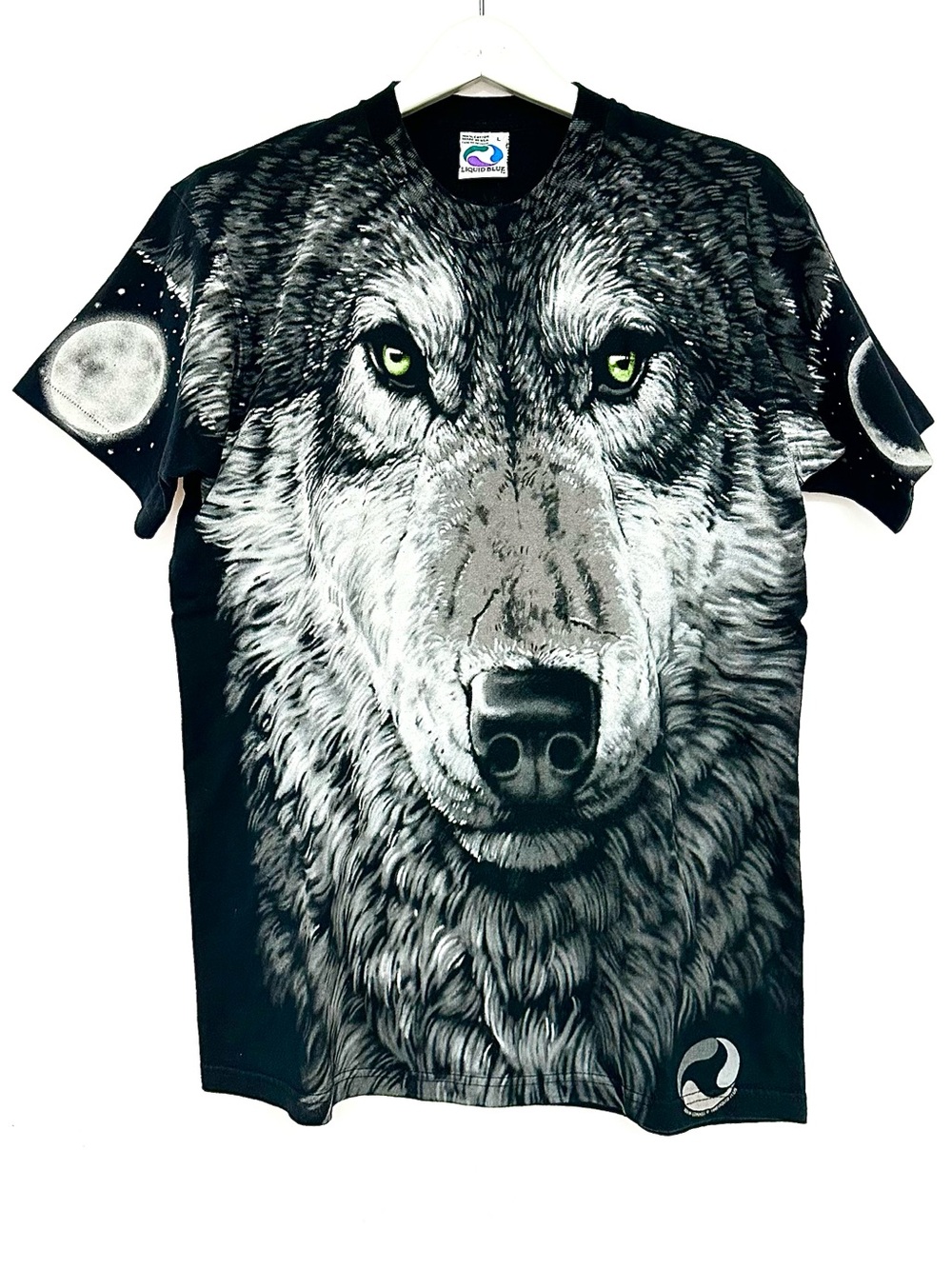 Liquid Blue Artic wolf - VTG 90’s